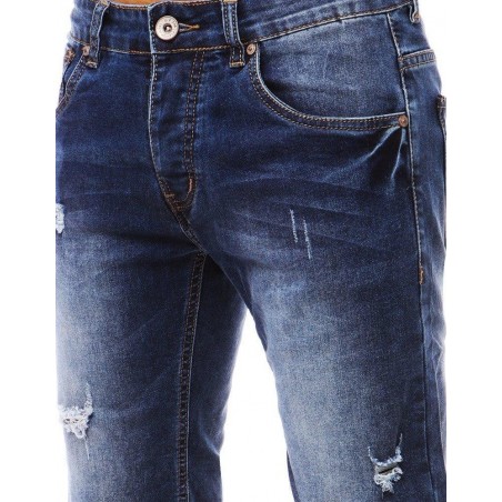 Štýlové tmavomodré kraťasy (sx0815)