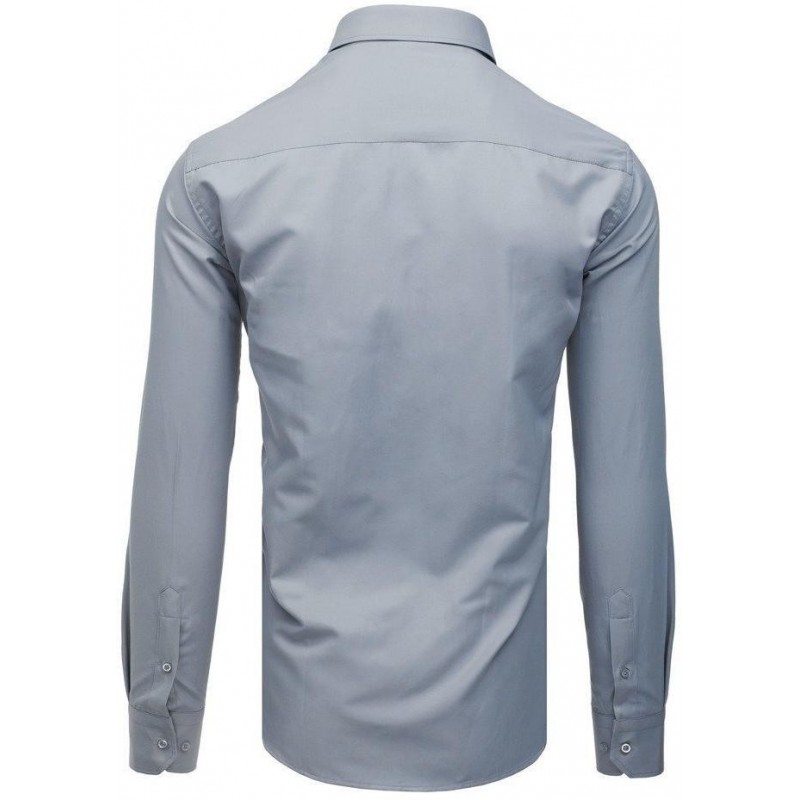 Pánska elegantná sivá košeľa (dx1729)