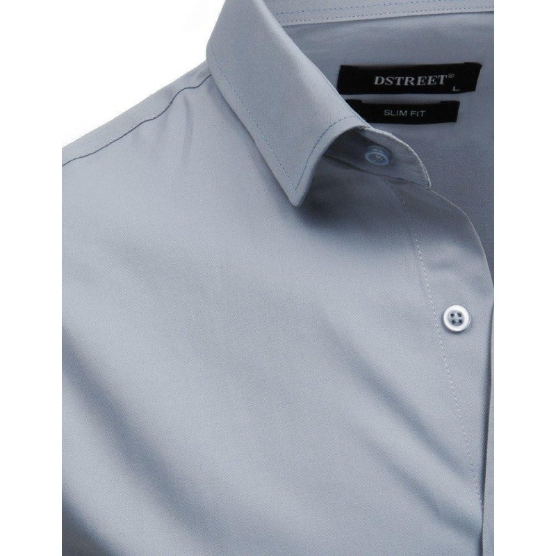 Pánska elegantná sivá košeľa (dx1729)