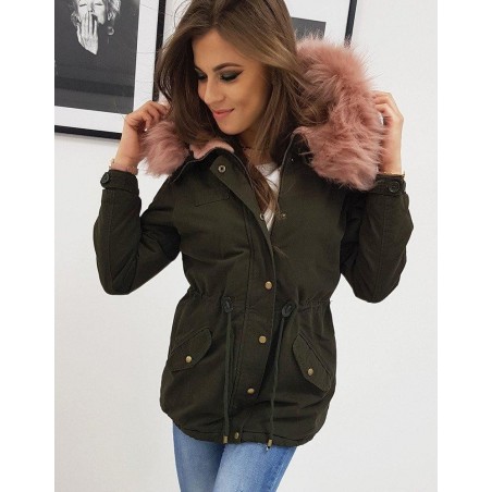 Dámska zimná parka LOVELLY (ty0422) - zelená