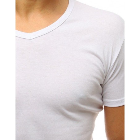 Tričko pánske bez potlače (rx2578) - biele