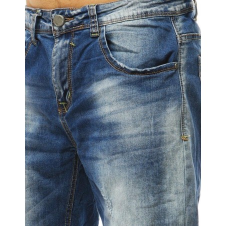 Pekné džínsové kraťasy (sx0784) - modré