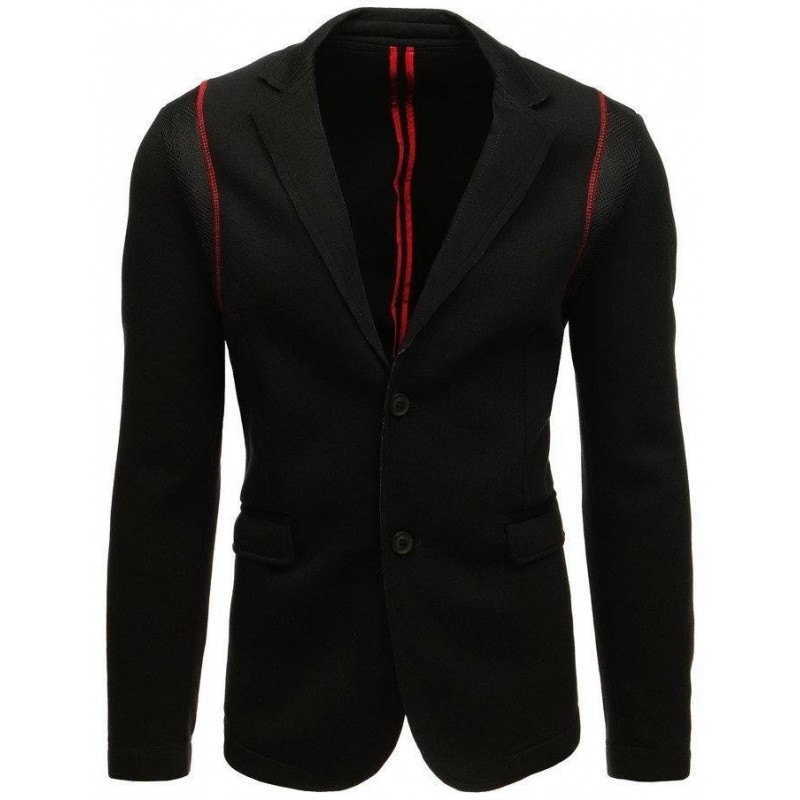 Čierne casual sako (mx0443)