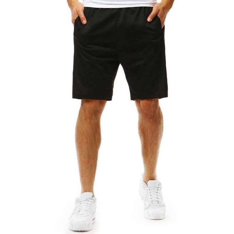 Pánske teplákové kraťasy (sx0893) - čierne