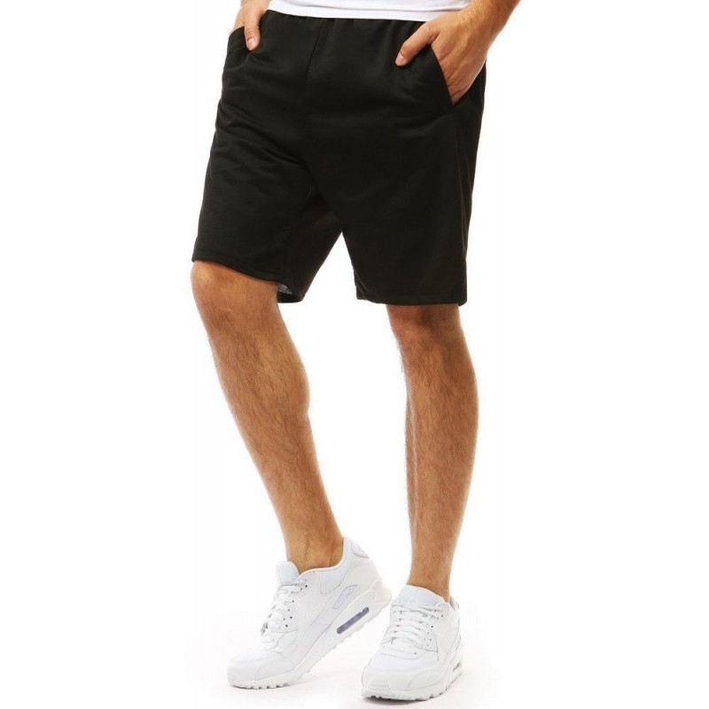 Pánske teplákové kraťasy (sx0893) - čierne