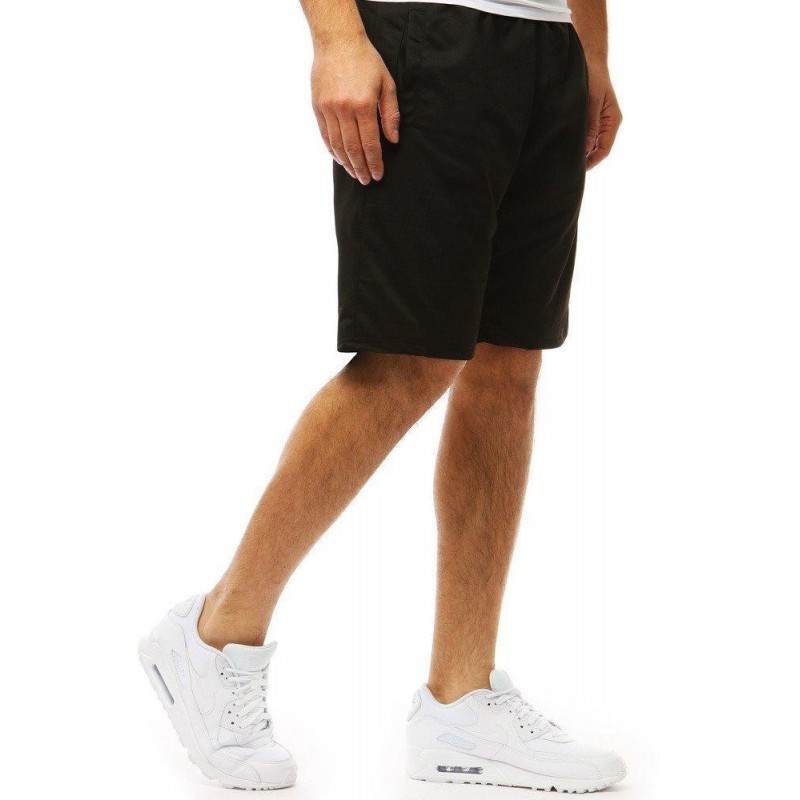 Pánske teplákové kraťasy (sx0893) - čierne