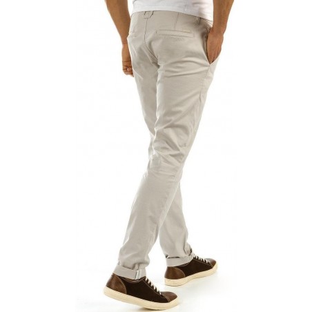 Chino pánske nohavice (ux0878) - béžové