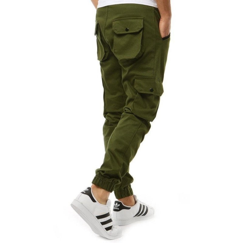 Pánske nohavice jogger (ux1879) - zelené