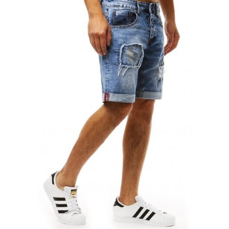 Džínsové pánske kraťasy (sx0346) - modré