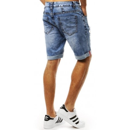 Džínsové pánske kraťasy (sx0346) - modré