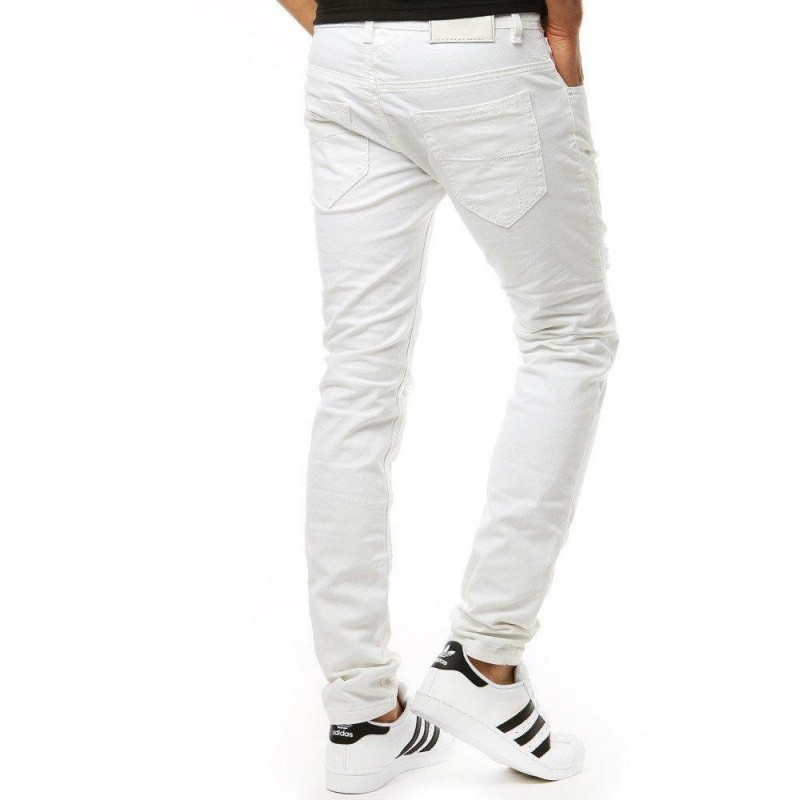 Biele pánske džínsy (ux1260)