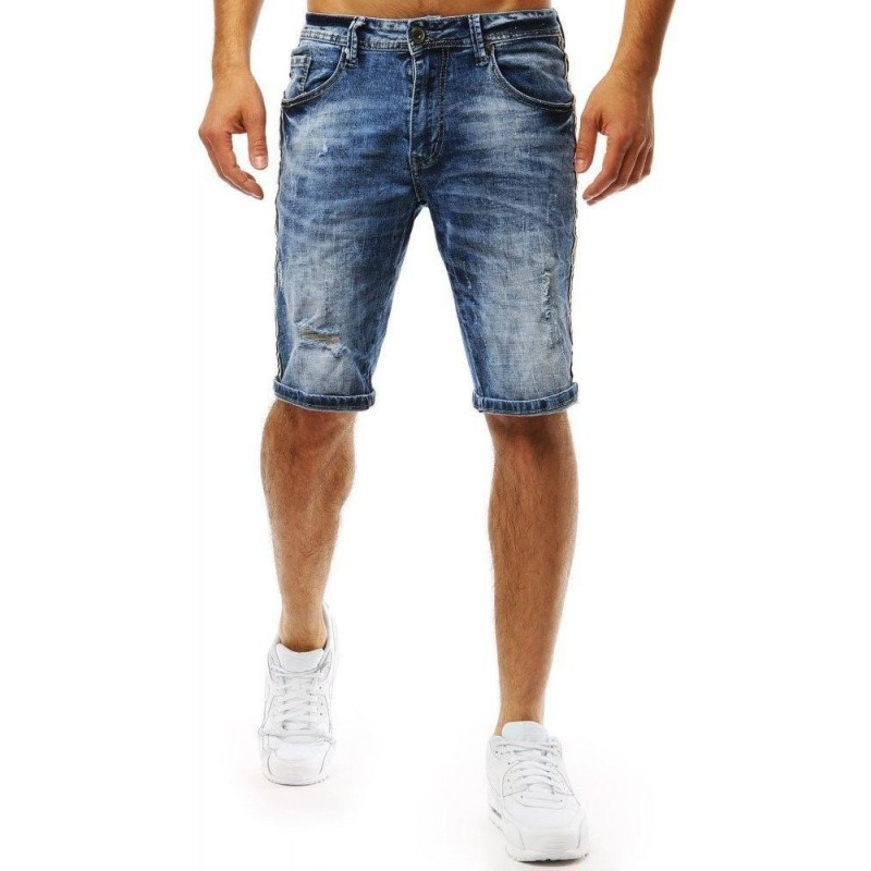 Kraťasy pánske džínsové (sx0931) -modré