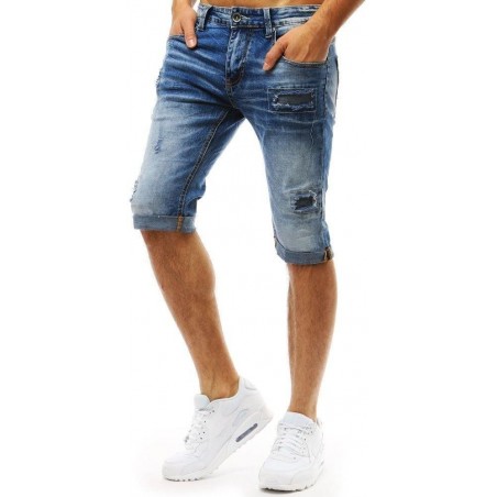 Trendy pánske kraťasy (sx0942) - modré