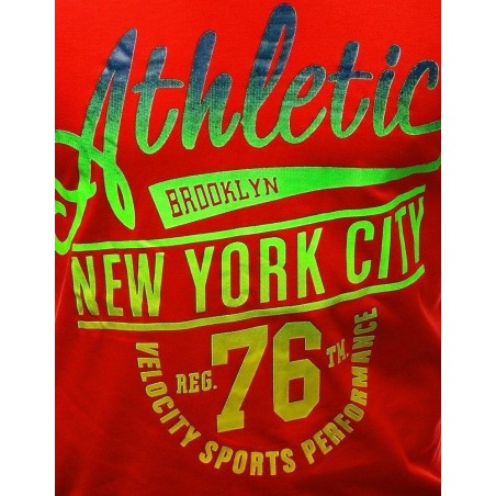 Pánske tričko s potlačou (rx3501) - červené