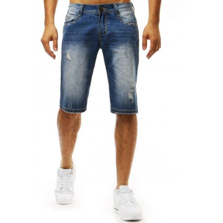 Pánske rifľové kraťasy (sx0974) - modré