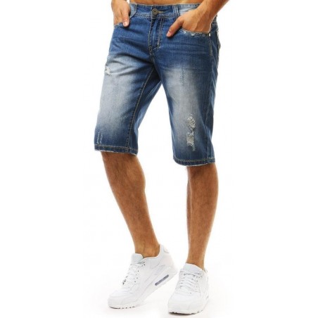Pánske rifľové kraťasy (sx0974) - modré