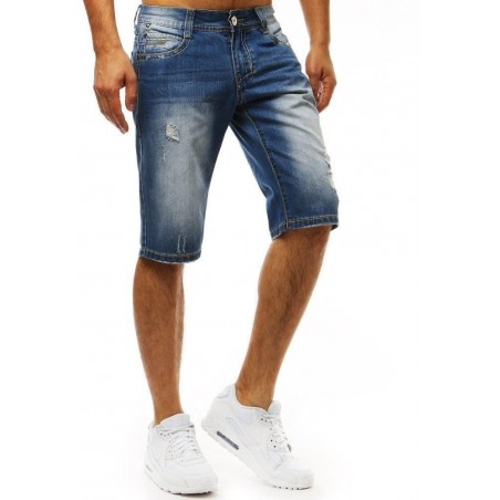 Pánske rifľové kraťasy (sx0974) - modré