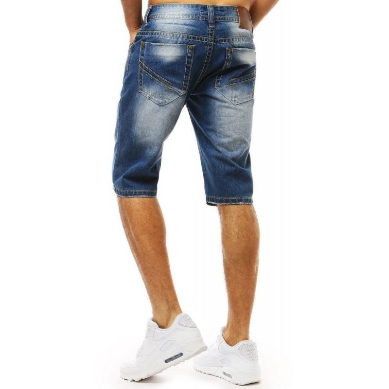 Pánske rifľové kraťasy (sx0974) - modré