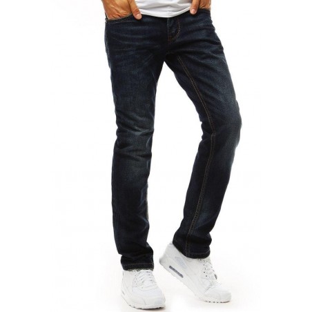 Bavlnené pánske džínsy (ux1965) - modré