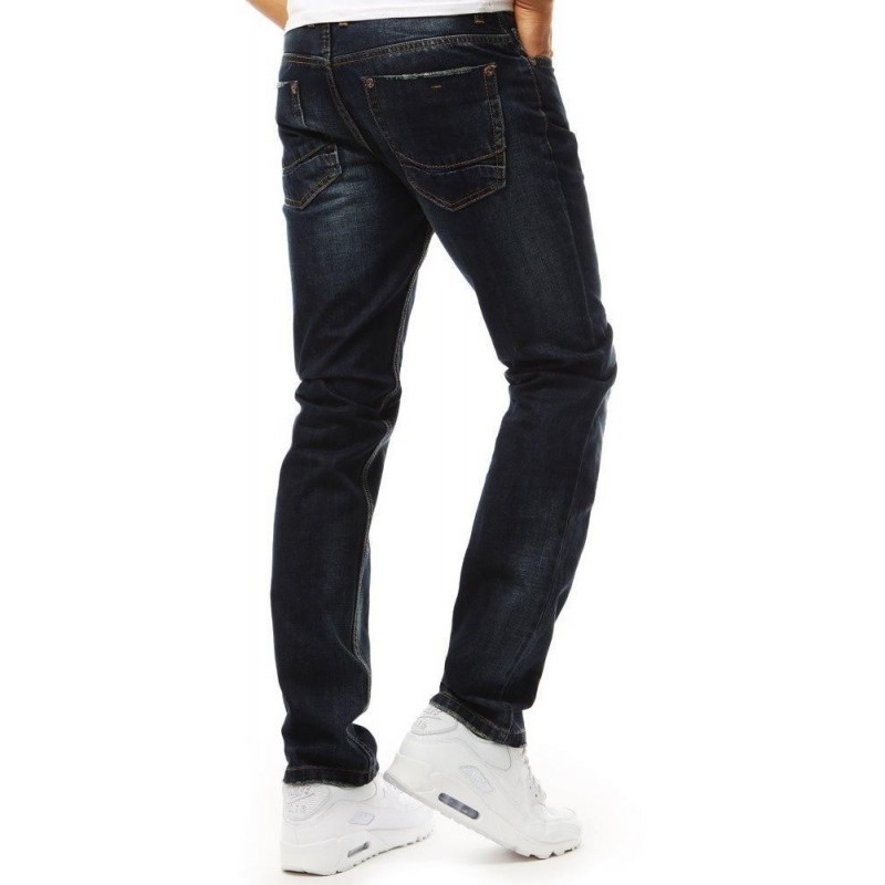 Bavlnené pánske džínsy (ux1965) - modré