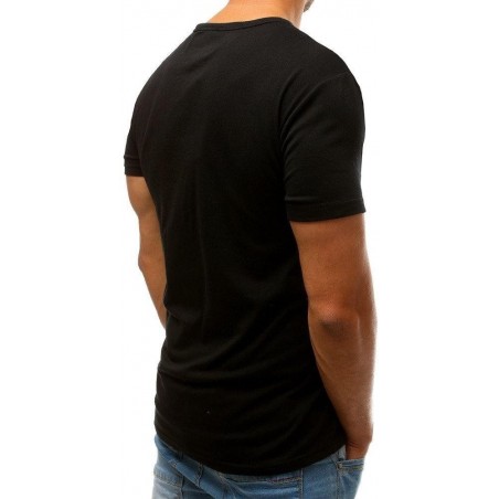 Pánske tričko s potlačou (rx3157) - čierne