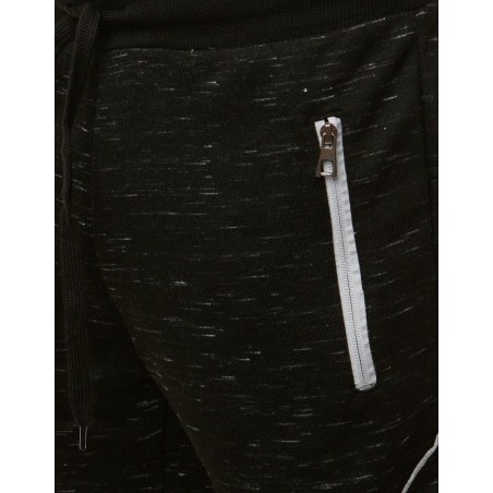 Teplákové pánske kraťasy (sx1058) - čierne