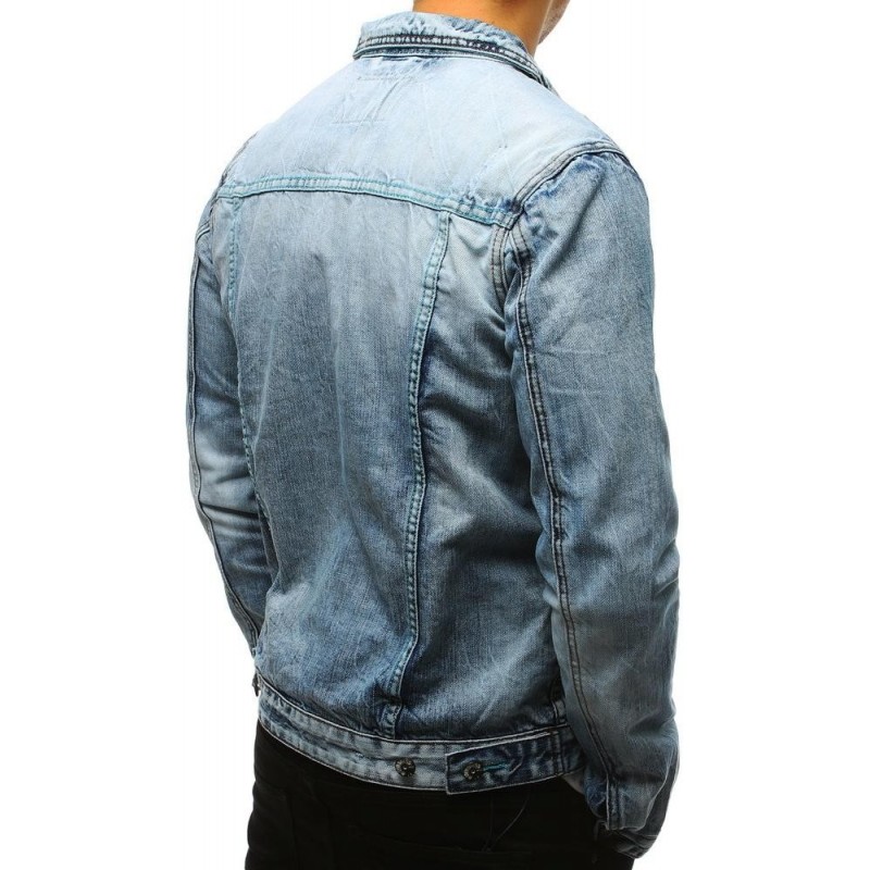 Džínsová bunda pre pánov (tx2641) - modrá, veľ. M